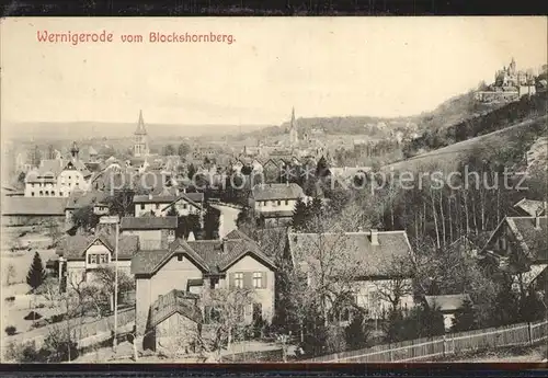 Wernigerode Harz Blockshornberg Kat. Wernigerode