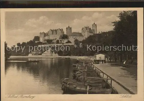 Bernburg Saale Schloss Kat. Bernburg