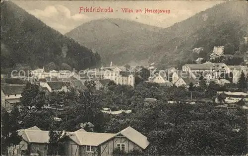 Friedrichroda Villen am Herzogsweg Kat. Friedrichroda