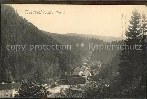 Friedrichroda Grund Kat. Friedrichroda