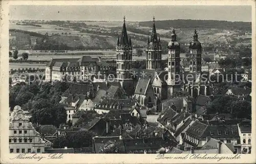 Naumburg Saale Domicht mit Oberlandesger Kat. Naumburg