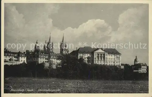 Naumburg Saale Oberlandesgericht Kat. Naumburg