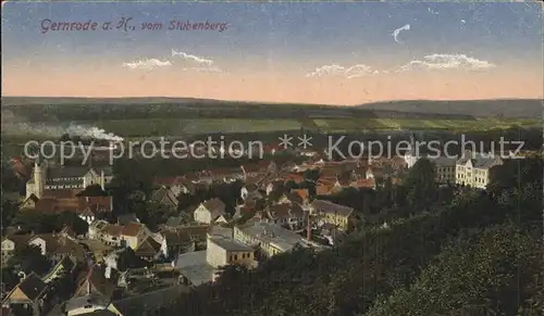 Gernrode Harz Stubenberg Kat. Gernrode Harz