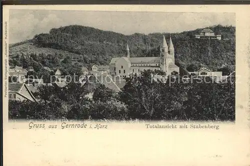 Gernrode Harz Stiftskirche Stubenberg Kat. Gernrode Harz