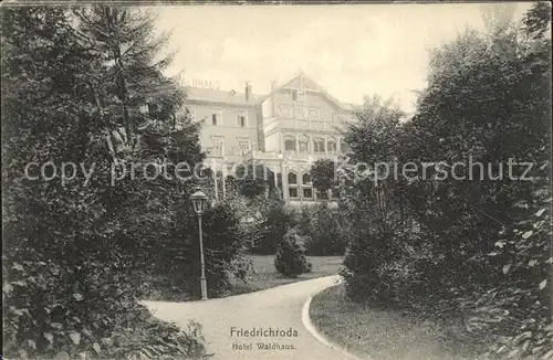 Friedrichroda Hotel Waldhaus Kat. Friedrichroda