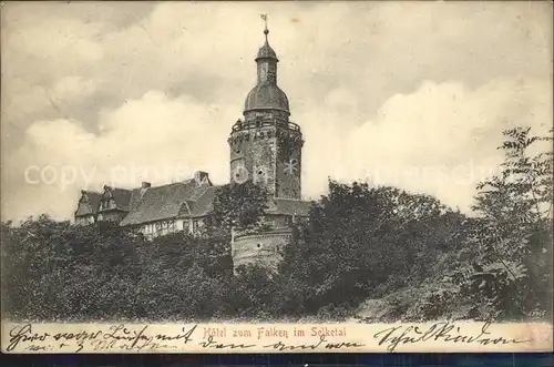 Gernrode Harz Hotel zum Falken Selketal Kat. Gernrode Harz