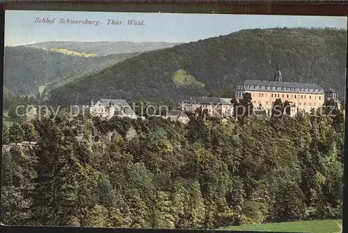 Schwarzburg Thueringer Wald Schloss Kat. Schwarzburg