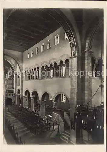 Gernrode Harz Stiftskirche Mittelschiffswand Kat. Gernrode Harz