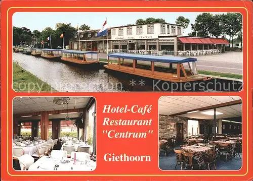 Giethoorn Hotel Cafe Restaurant Centrum  Kat. Steenwijkerland