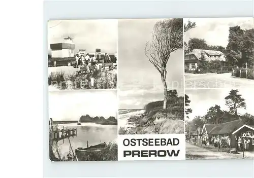 Prerow Ostseebad Cafe' Strandeck Rettungsturm Ladenstrasse / Darss /Nordvorpommern LKR