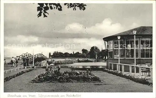 Steinhuder Meer Uferpromenade Ratskeller Kat. Wunstorf