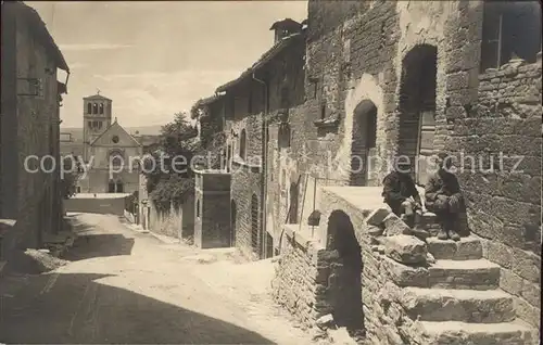 Assisi Umbria S Giacomo Case medioevali Kat. Assisi