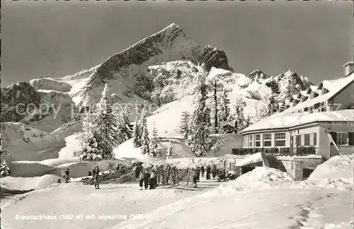 Alpspitze Kreuzeckhaus  Kat. Garmisch Partenkirchen