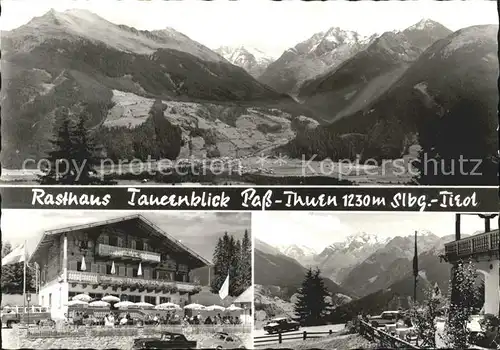 Pass Thurn Rasthaus Tanenblick Kat. Mittersill