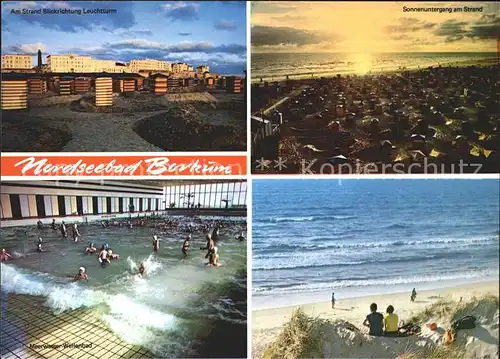 Borkum Nordseebad Hallenbad Strand / Borkum /Leer LKR