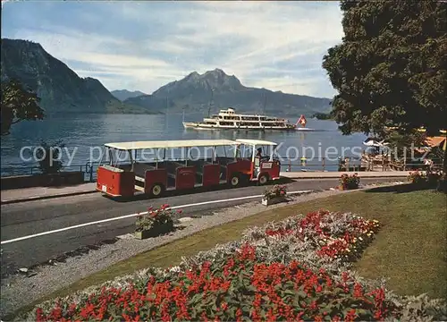 Weggis LU Lido Bus Pilatus Dampfer Kat. Weggis