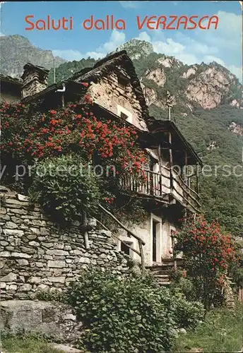 Verzasca Corippo Berghaus Kat. Locarno