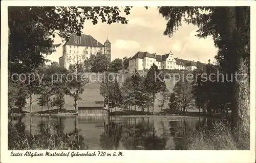 Groenenbach Bad Erstes Allgaeuer Musterdorf Kat. Bad Groenenbach