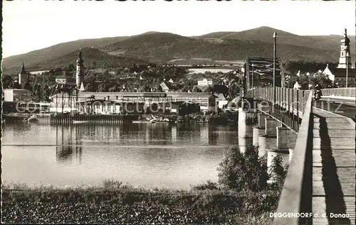 Deggendorf Donau Donau Bruecke / Deggendorf /Deggendorf LKR