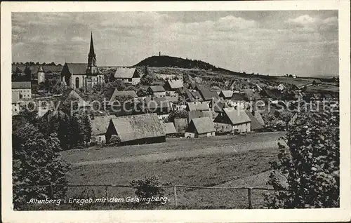 Altenberg Erzgebirge Geisingberg Kat. Geising