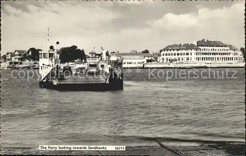 Sandbanks Ferry looking towards Kat. Peninsula Poole