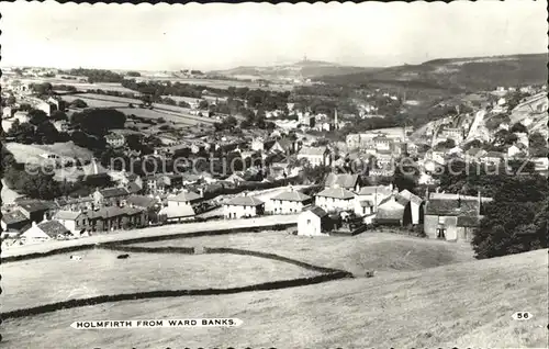 Holmfirth from Ward Banks Kat. Kirklees