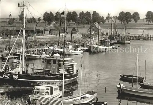 Poel Insel Kirchdorf Hafen Kat. Insel Poel