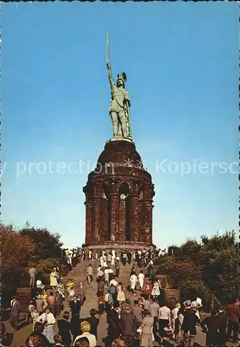 Teutoburgerwald Hermannsdenkmal Kat. Detmold