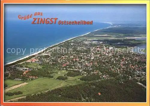 Zingst Ostseebad Fliegeraufnahme Darss  / Zingst Darss /Nordvorpommern LKR