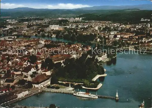 Konstanz Bodensee Fliegeraufnahme Kat. Konstanz