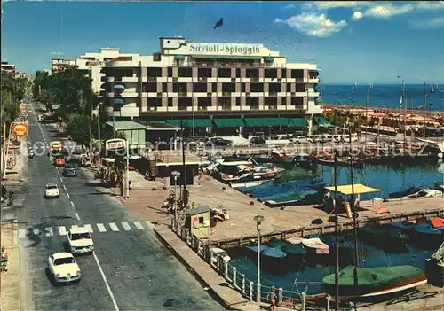 Riccione Savioli Strand Dock Kat. Italien