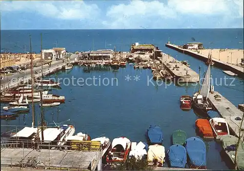 Riccione Hafen Boote Kat. Italien