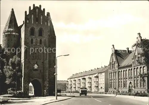 Friedland Mecklenburg Anklamer Tor Kat. Friedland