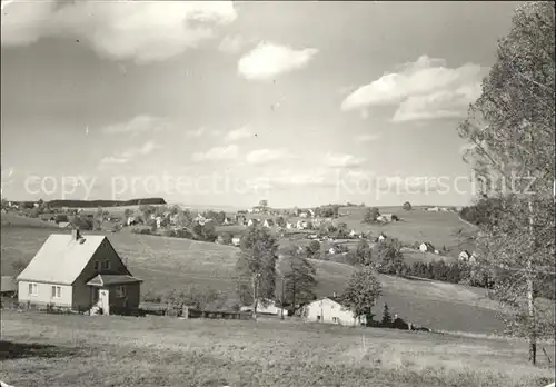 Niederlauterstein Ortsansicht Kat. Marienberg