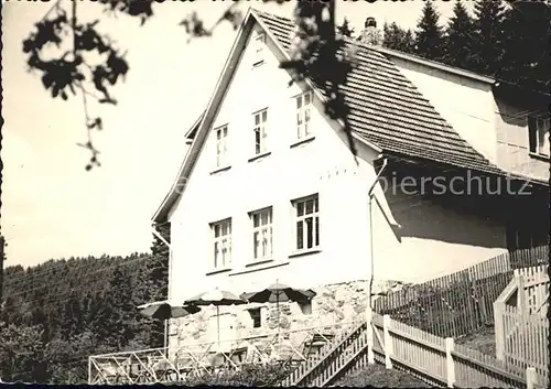 Heubach Thueringen HO Cafe Heubach Kat. Hildburghausen