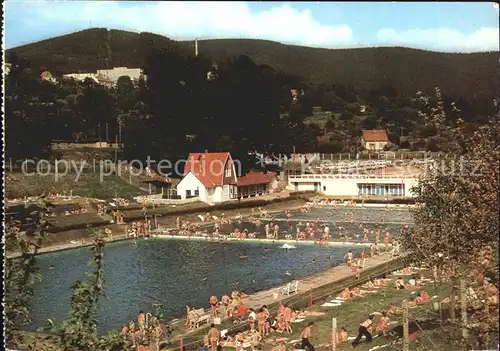 Vogtland Region Schwimmbad Haseltal Kat. Bad Elster