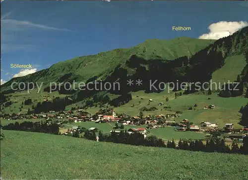 Kleinwalsertal Riezlern Fellhorn Kat. Oesterreich