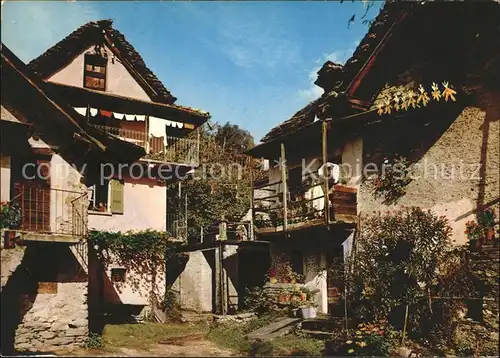 Locarno TI Mondacce Veduta Pittoresca Kat. Locarno