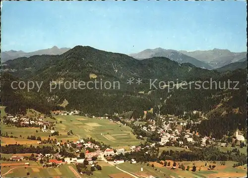 Weissbriach Fliegeraufnahme Kat. Weissbriach Gitschtal Kaernten