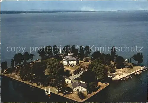 Insel Wilhelmstein Steinhuder Meer Fliegeraufnahme Kat. Wunstorf