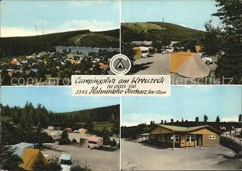 Hahnenklee Bockswiese Harz Cempingplatz am Kreuzberg Kat. Goslar