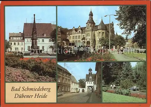 Bad Schmiedeberg Markt Kaufhaus Au Tor Kurpark Kat. Bad Schmiedeberg Duebener Heide