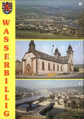 Wasserbillig Vue generale Eglise Vue panoramique Kat. Luxemburg