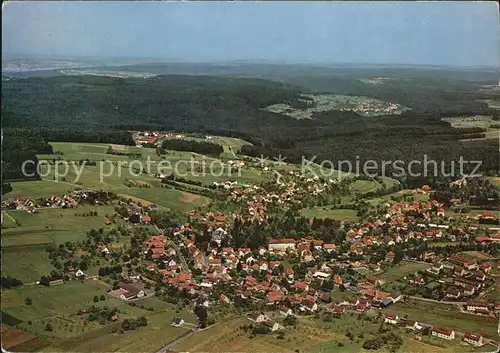 Schoemberg Schwarzwald Fliegeraufnahme Kat. Schoemberg