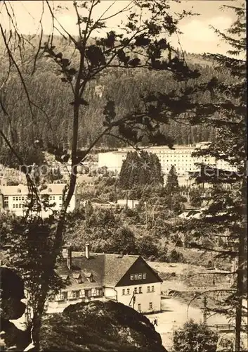 Erlabrunn Erzgebirge Bergarbeiter Krankenhaus Dr Georg Benjamin Kat. Breitenbrunn Erzgebirge