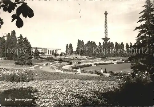 Berlin Sommergarten Funkturm Kat. Berlin