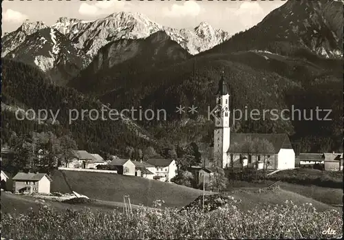 Pfronten Schlicke Koellespitze Kirche Kat. Pfronten