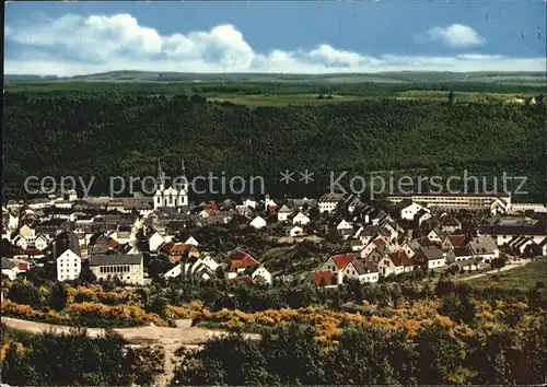 Pruem Eifel Waldstadt Ortsansicht Kat. Pruem