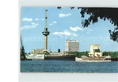 Rotterdam Hafen Euromast Kat. Rotterdam