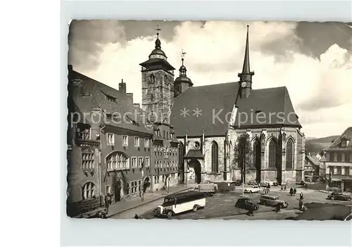 Schmalkalden Altmarkt Kirche Kat. Schmalkalden